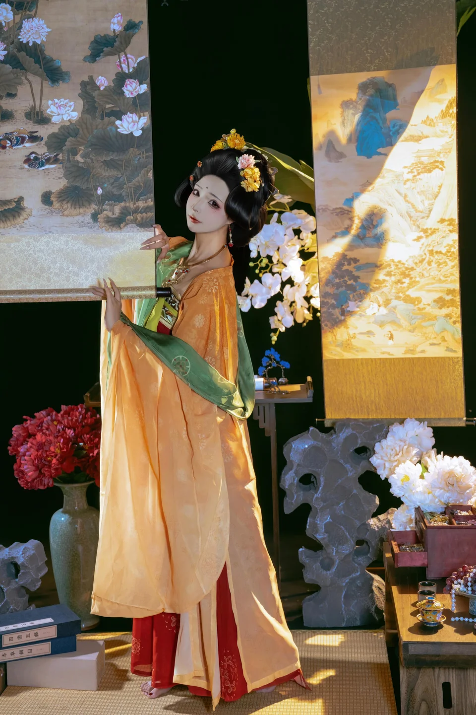 yuuhui玉汇 - 唐宫夜宴 [136P-1.47GB] tg@simisebaisi 【丝足阁】005.webp